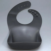 Newborns Solid Silicone Baby Feeding Bibs Burp Cloths Fashionable Breastplate Baby Stuff For Kids - BIG FRENCHIES