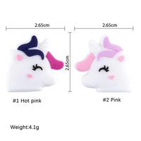 5PCS/SET Silicone Animal Beads BPA Free Baby Teething Beads Toy For Pacifier Clips New Born Silicone Rodent Tiny Rod Baby Teether For Baby Kids - BIG FRENCHIES