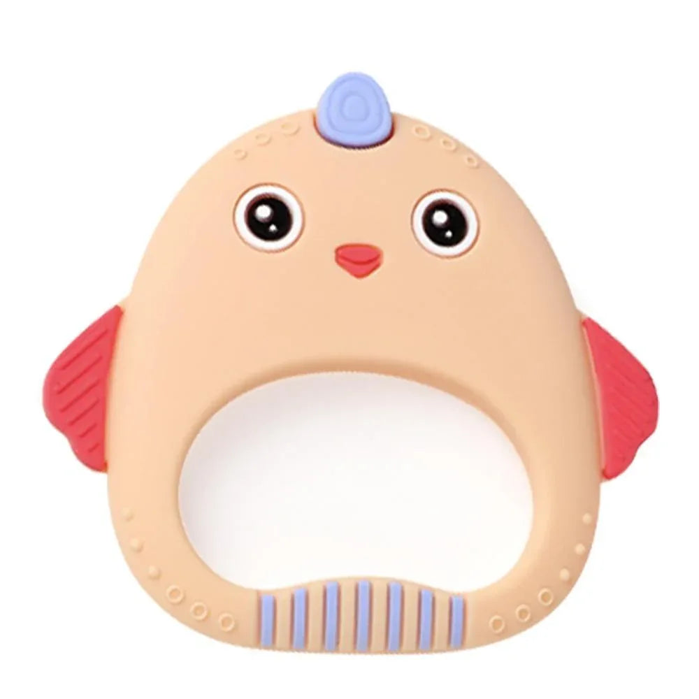 New Animal Style Baby Silicone Teether Food Grade Toys Teething Nursing Silicone BPA Silicone Teether - BIG FRENCHIES