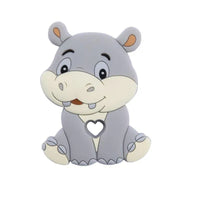 Silicone Teethers Food Grade Tiny Rod Teething Baby Shower Gifts Cartoon Animals Teether Let's Make 1pc - BIG FRENCHIES