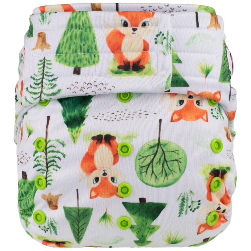 Hook & Loops Pocket Diaper - cloth Inner Waterproof Washable Reusable Baby Diaper For Kids - BIG FRENCHIES