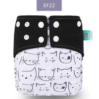 Trend New Print Eco-friendly Cloth Diaper Baby pocket Waterproof Cartoon Owl Baby Diapers Reusable Cloth Nappies For Baby and Kids - BIG FRENCHIES