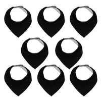 8PCS/SET Pack Baby Bandana Organic Absorbent Soft Cotton Drool Bibsfor Teething And Feeding Bib For Baby and Kids Feeding - BIG FRENCHIES