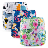 Hook & Loops Pocket Diaper - cloth Inner Waterproof Washable Reusable Baby Diaper For Kids - BIG FRENCHIES
