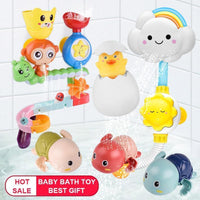 Baby Bath Toys Bubble Machine Crabs Frog Music Kids Bath Toy Bathtub Soap Automatic Bubble Maker - BIG FRENCHIES