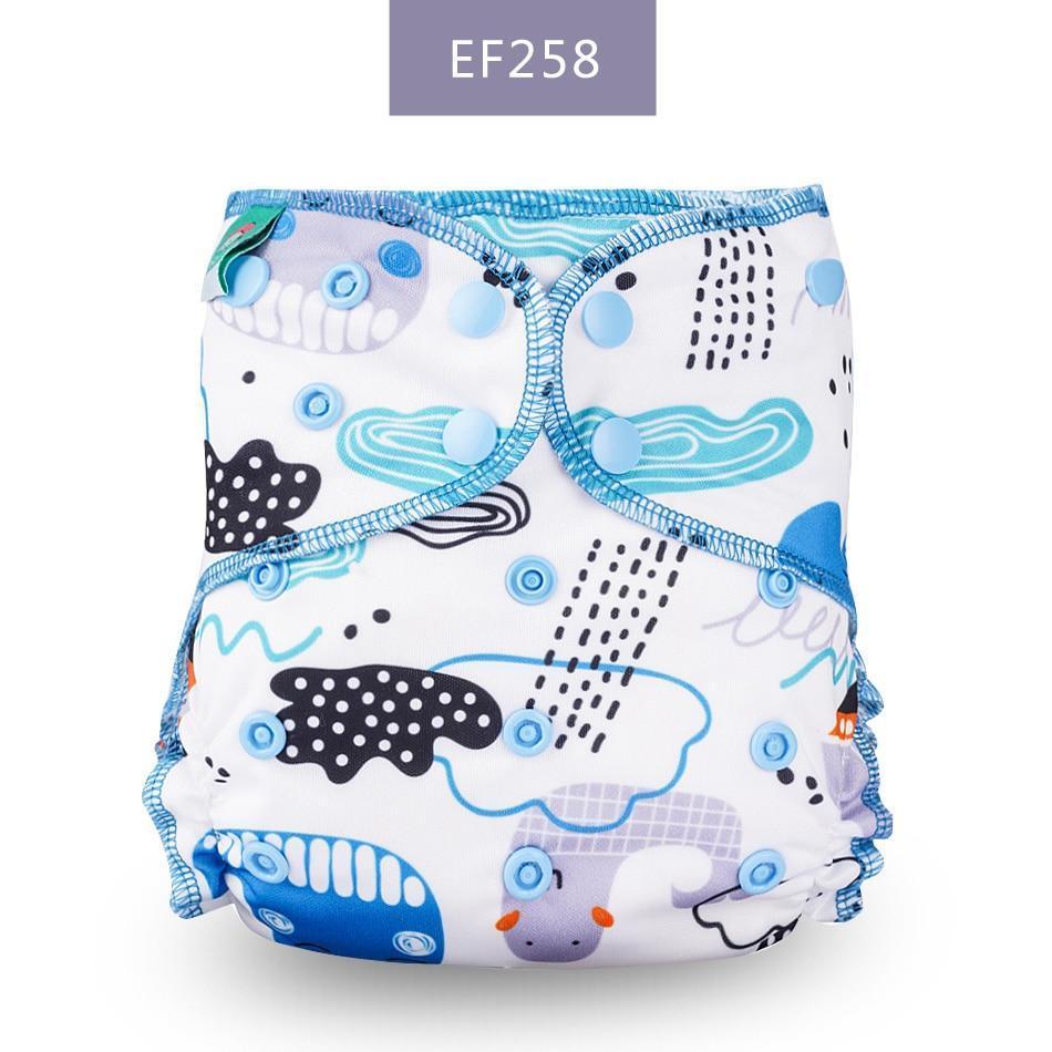 Baby Cloth Diaper Reusable Heavy Wetter Hybrid Waterproof Bamboo Washable Baby Nappy Diapers For Girls and Boys Baby - BIG FRENCHIES