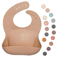Newborns Solid Silicone Baby Feeding Bibs Burp Cloths Fashionable Breastplate Baby Stuff For Kids - BIG FRENCHIES