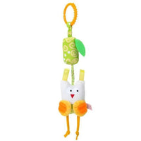 Modern Baby Development Giraffe Animal Hand Bells Rattles Handle Toys Stroller Hanging Teether Baby Toys For Kids - BIG FRENCHIES