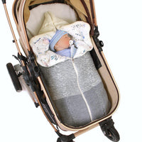 Newborn Infant Baby Knit sleep bag Stroller envelope Blanket Winter Warm Swaddle Wrap Sleeping Bags - BIG FRENCHIES