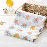 Muslin Cotton Diaper Baby Blankets Newborn Swaddle Blanket Infant Multi Purpose Bath Towel - BIG FRENCHIES