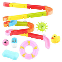 Bath Toys Suction Cup Marble Race Orbits Track Kids Bathroom Bathtub Play Water Toy Shower Games For Kids - BIG FRENCHIES