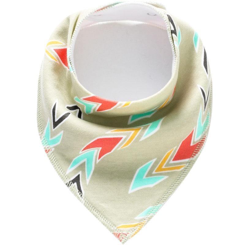 Baby Bibs Triangle scarf Cotton Cartoon Child Bandana Bib Dribble Bibs Newborn BIb for Kids - BIG FRENCHIES