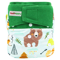 Baby Pocket Cloth Diaper Suede Cloth Inner Washable Reusable Eco-Friendly Nappies Cover Wrap In Modern Elegant Deisgn For Baby - BIG FRENCHIES