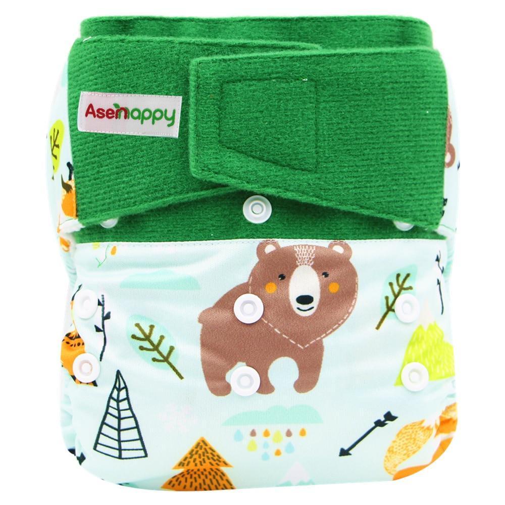 Baby Pocket Cloth Diaper Suede Cloth Inner Washable Reusable Eco-Friendly Nappies Cover Wrap In Modern Elegant Deisgn For Baby - BIG FRENCHIES
