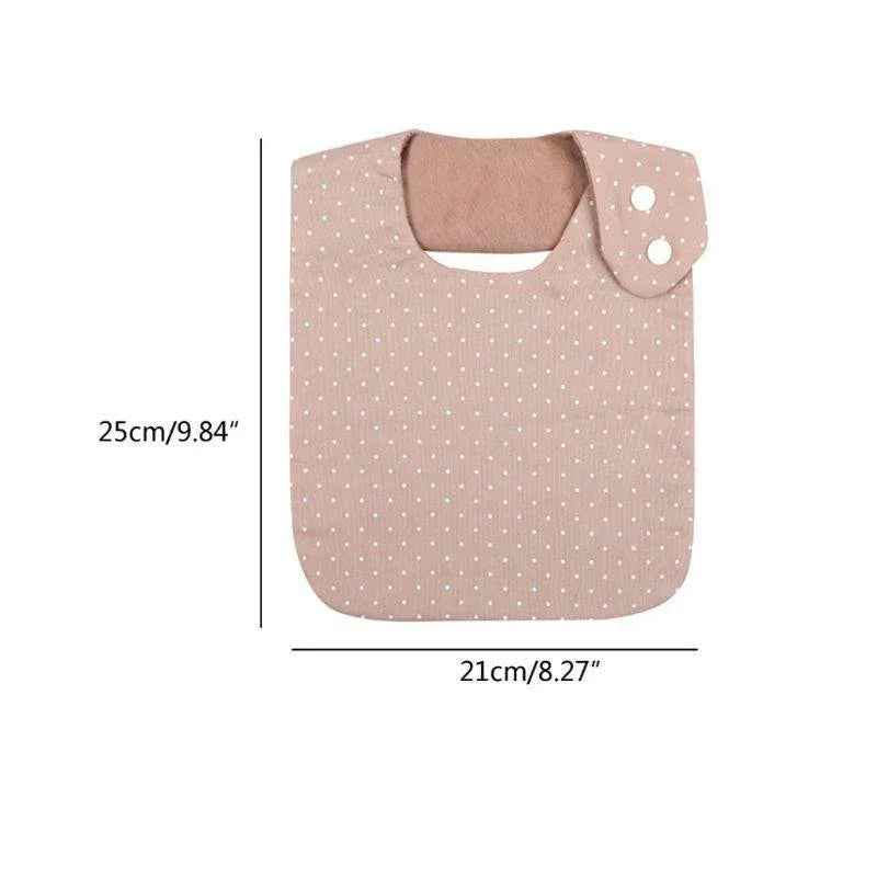 Floral Vintage Newborn Double Side Bibs Boys Girls Waterproof Linen Cotton Saliva Towel - BIG FRENCHIES