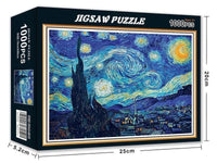 1000 Pieces Puzzles Educational Toys Scenery Space Stars Educational Puzzle Toy for Kids/Adults birthday Gift - BIG FRENCHIES