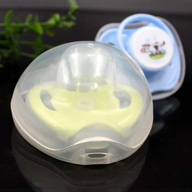 Portable Infant Newborn Baby Pacifier Case Box Nipple Shield Case Pacifier Holder Storage Box For Baby Pacifier - BIG FRENCHIES
