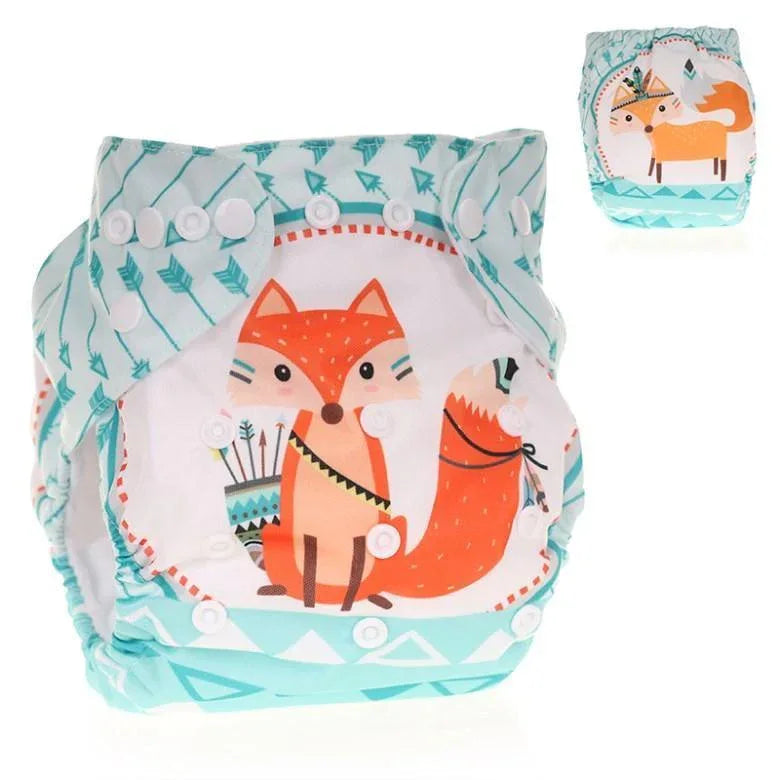 1 Piece Baby Pocket Cloth Diaper Nappy One Size Reusable Washable Comfortable Diapers For Babies - BIG FRENCHIES
