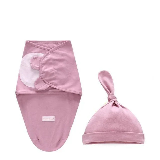 Newborn Wrapping Swaddle Baby Envelop Wrap Blanket Baby Hat Sleeping Bag Set Sleep Bag - BIG FRENCHIES