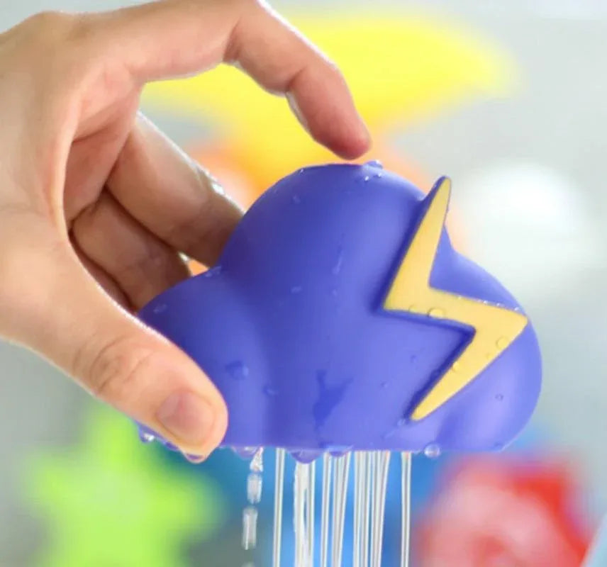 Modern Bathroom Baby Bath Toys Bathroom Play Water Spraying Tool Clouds Shower Floating Toys For Kids - BIG FRENCHIES