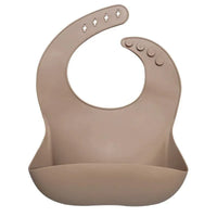 Newborns Solid Silicone Baby Feeding Bibs Burp Cloths Fashionable Breastplate Baby Stuff For Kids - BIG FRENCHIES