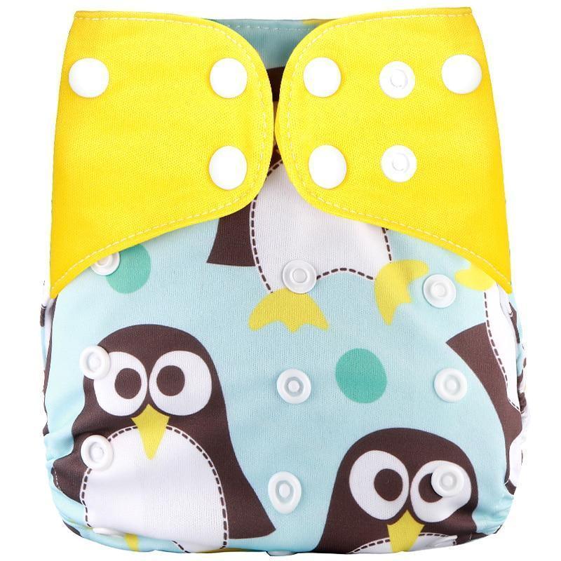 1Pcs Reusable Cloth Diaper Adjustable Baby Nappies Washable Nappy Durable Baby Diaper - BIG FRENCHIES