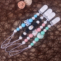 Handmade Animal Pendant Pacifier Clips Chain Nipple Holder for Infant Baby Pacifier - BIG FRENCHIES