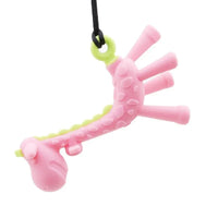 Unique Cute Cartoon Giraffe Shape Baby Teether Silicone Teething Toy New Hanging Toy For Baby Activity - BIG FRENCHIES