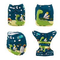 Most Popular Digital Position Baby Cloth Diaper with Microfiber Insert In Modern Printed Design For Baby Boys and Baby Girls KIds - BIG FRENCHIES