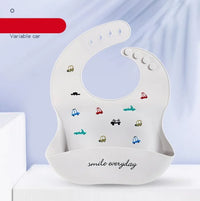 Silicon Breastplate Baby Bib Waterproof Solid Infant Bandana Bibs Newborn Feeding Burp Cloth Bib For Kids - BIG FRENCHIES