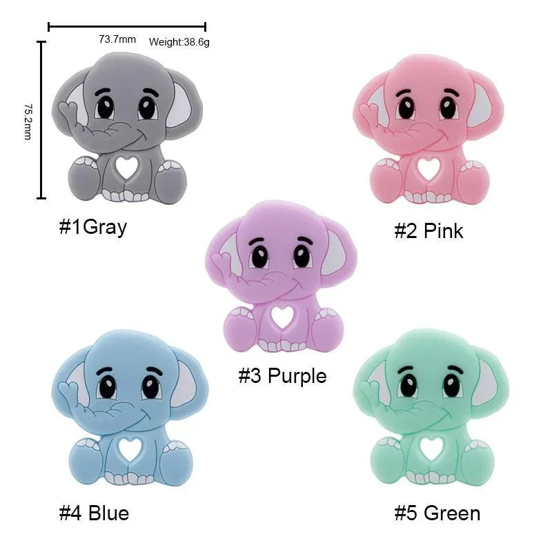 New Sets Baby Silicone Teether Rodent Silicone Animal Fox Teeth Chew Children Goods - BIG FRENCHIES