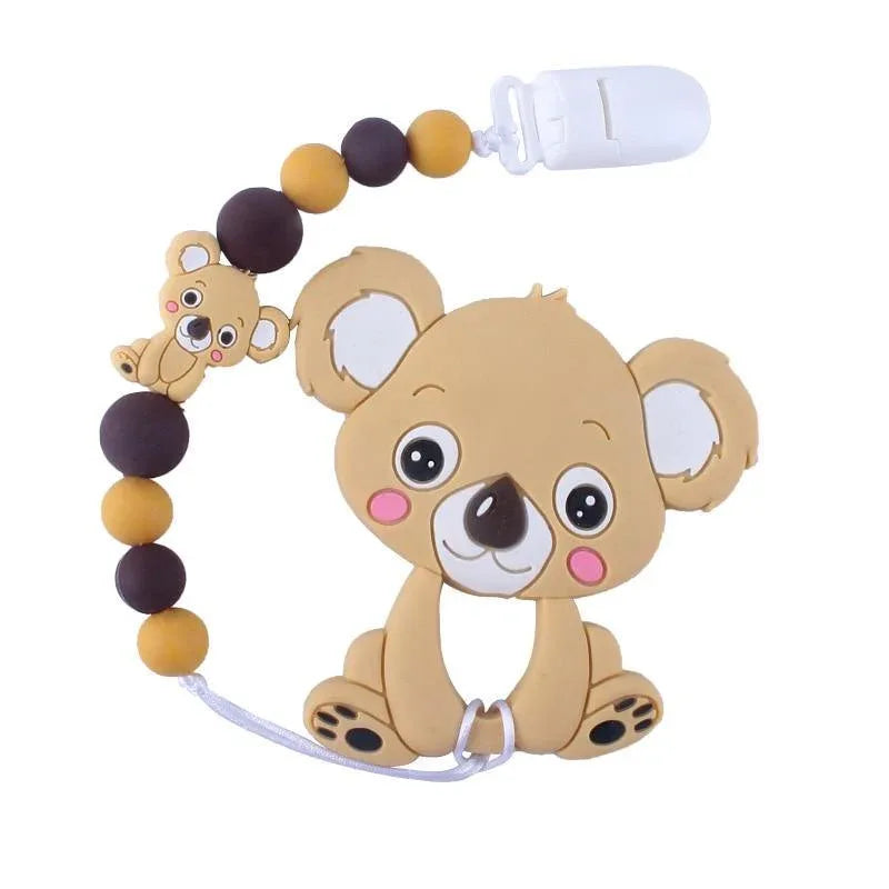 Baby Silicone Koala Panda Teether Toy Toother Unique Design Perfect For Kids And Parents - BIG FRENCHIES