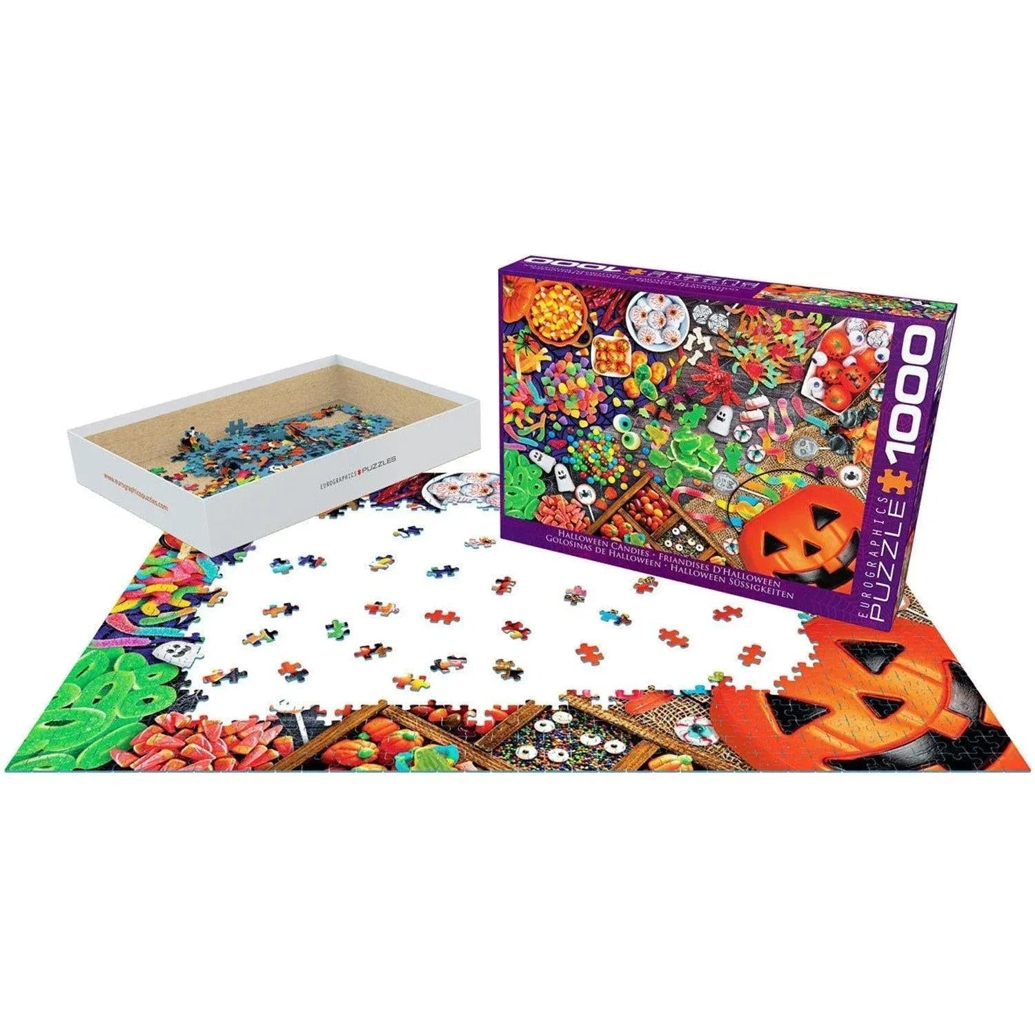 Halloween Candies 1000 Piece Jigsaw Puzzle Eurographics - BIG FRENCHIES