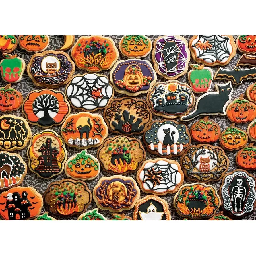 Halloween Cookies 1000 Piece Jigsaw Puzzle Cobble Hill - BIG FRENCHIES