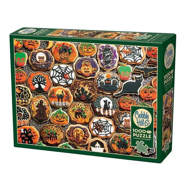 Halloween Cookies 1000 Piece Jigsaw Puzzle Cobble Hill - BIG FRENCHIES