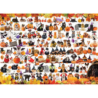 Halloween Pets 1000 Piece Jigsaw Puzzle Eurographics