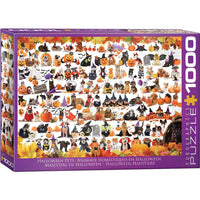 Halloween Pets 1000 Piece Jigsaw Puzzle Eurographics