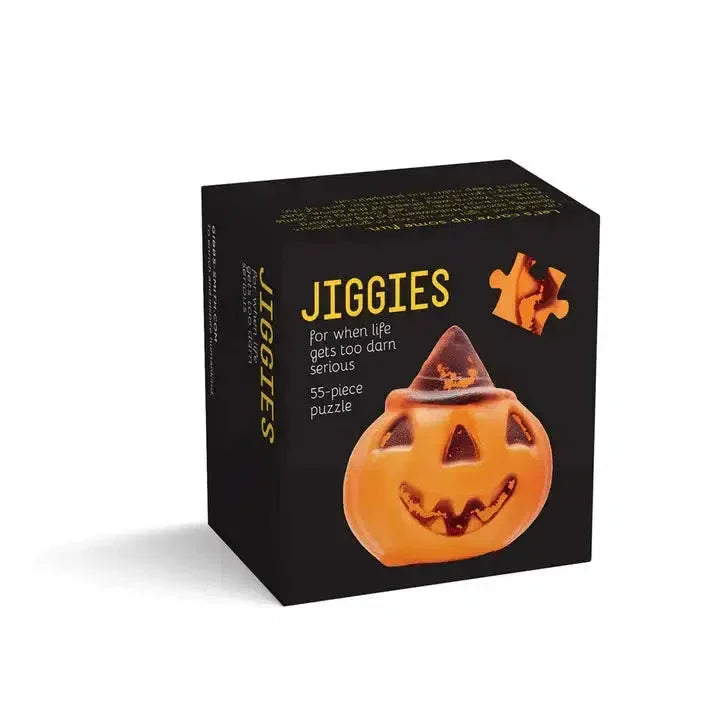 Halloween Pumpkin 55 Piece Mini Jigsaw Puzzle Gibbs Smith - BIG FRENCHIES