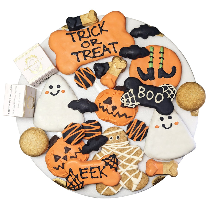 Halloween Themed Dog Treats Gift Box - BIG FRENCHIES