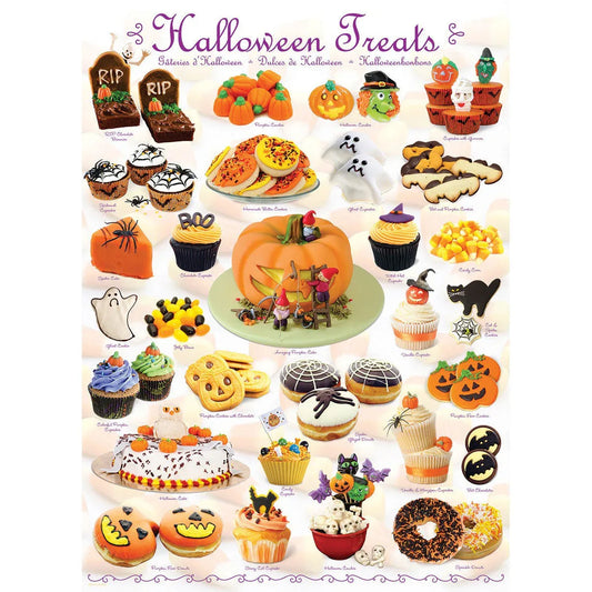 Halloween Treats 1000 Piece Jigsaw Puzzle Eurographics - BIG FRENCHIES