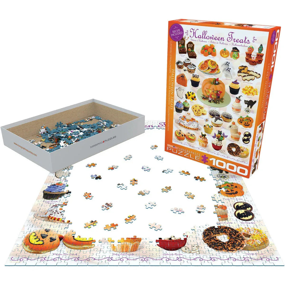 Halloween Treats 1000 Piece Jigsaw Puzzle Eurographics - BIG FRENCHIES