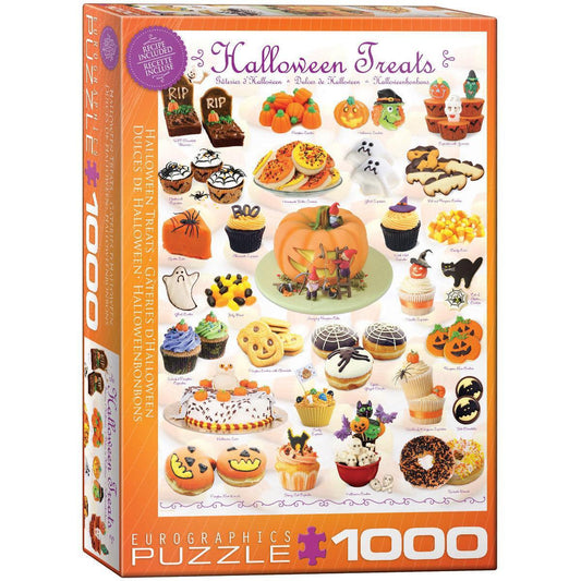 Halloween Treats 1000 Piece Jigsaw Puzzle Eurographics - BIG FRENCHIES