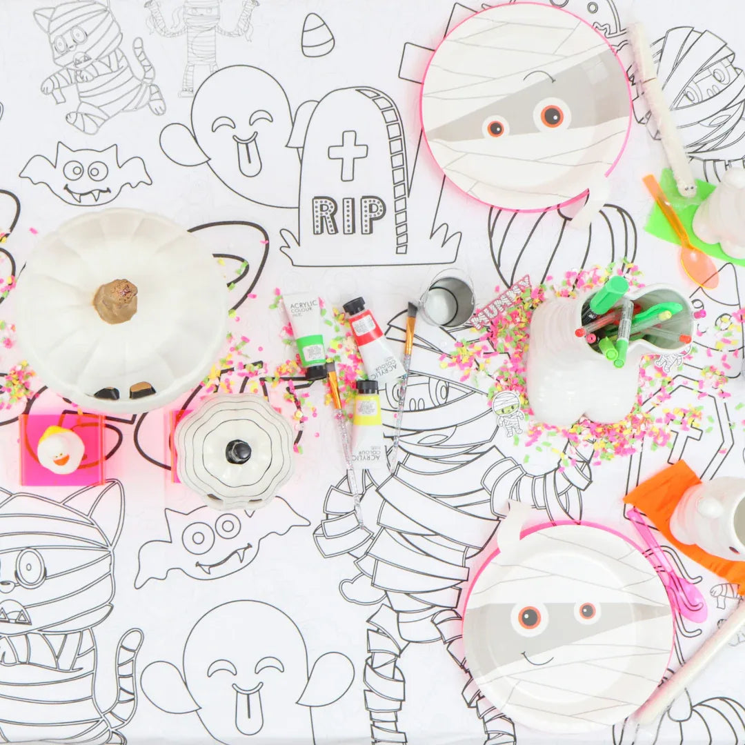 Halloween Coloring Tablecloth - BIG FRENCHIES