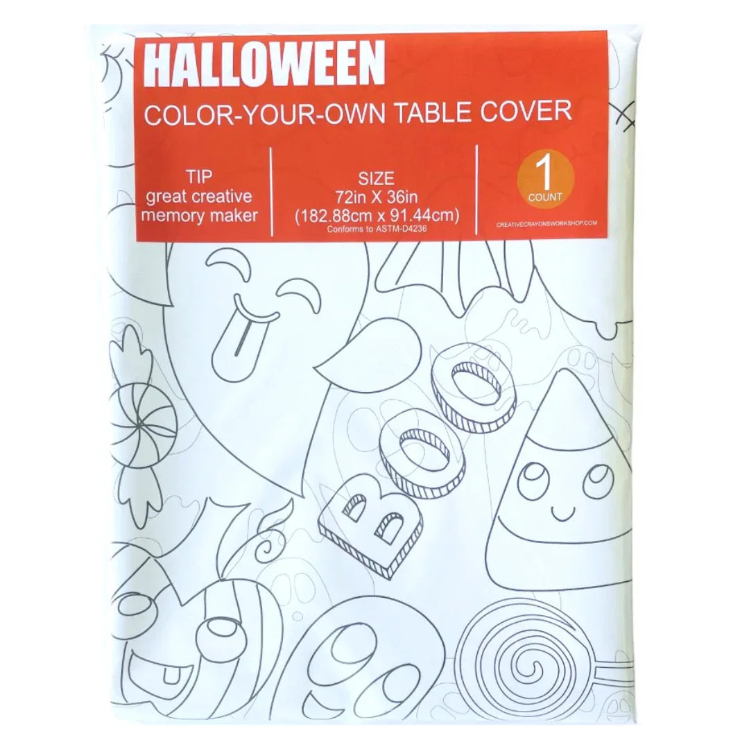 Halloween Coloring Tablecloth - BIG FRENCHIES