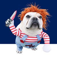 Halloween Dog Costume – Funny Adjustable Cosplay for Medium & Large Dogs - BIG FRENCHIES