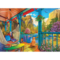 Hammock with a View 500 Piece Jigsaw Puzzle Eurographics - BIG FRENCHIES