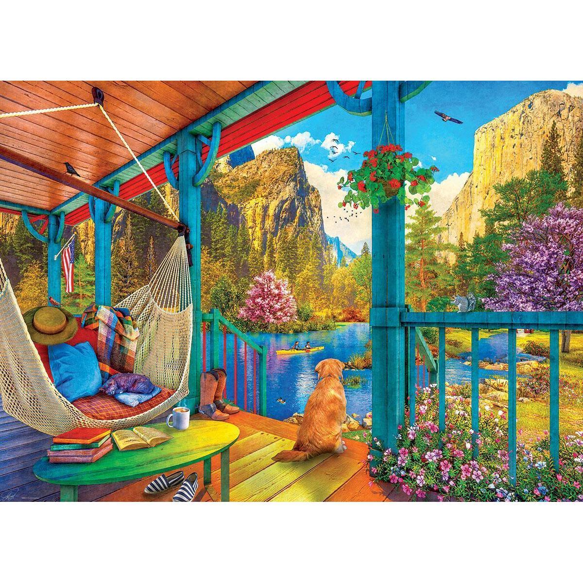 Hammock with a View 500 Piece Jigsaw Puzzle Eurographics - BIG FRENCHIES