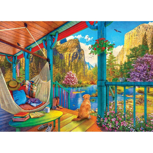 Hammock with a View 500 Piece Jigsaw Puzzle Eurographics - BIG FRENCHIES