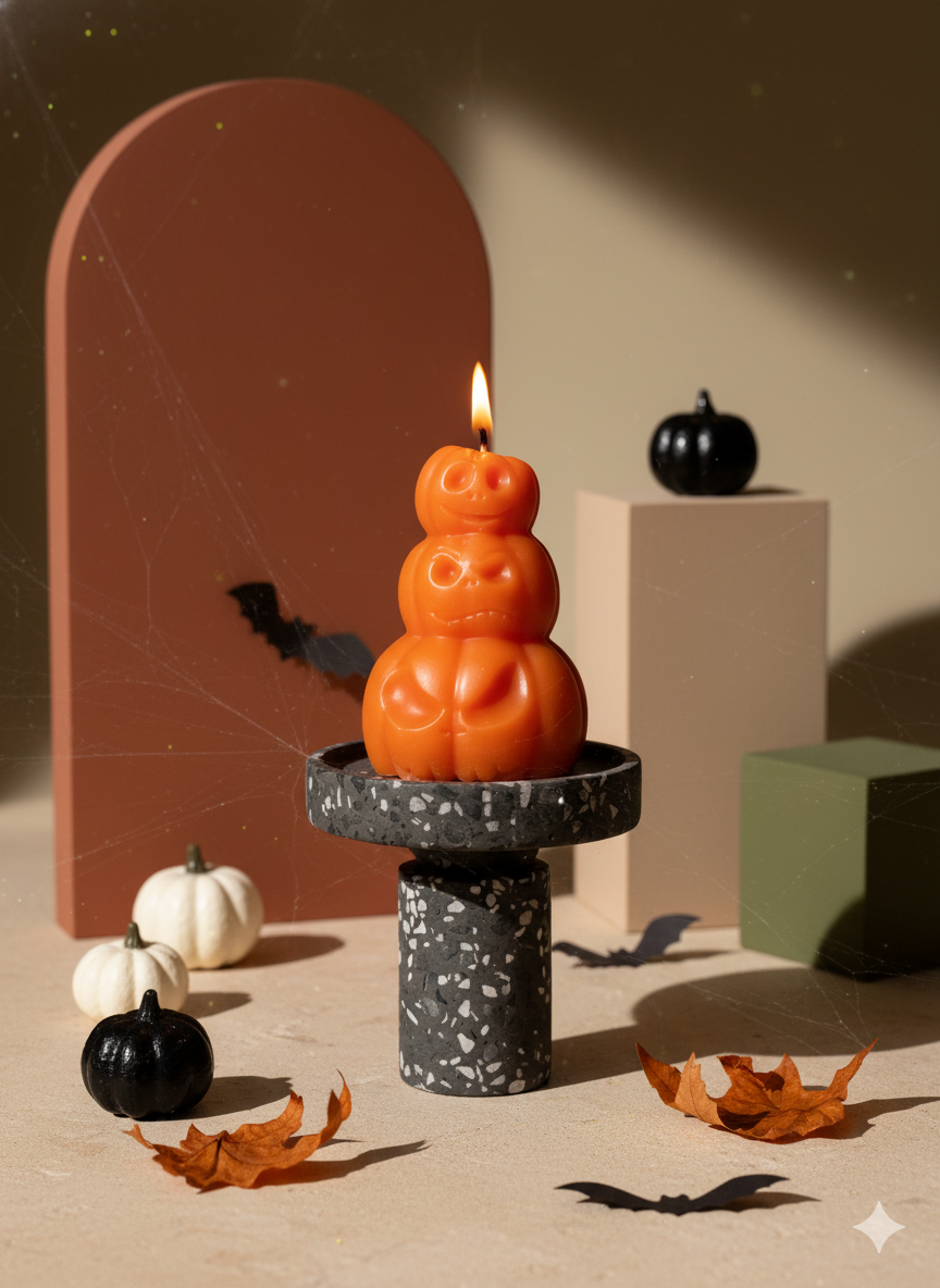 Pumpkin Candle | Hand-Poured Fall Soy Wax