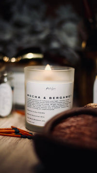 Handmade Coconut Soy Wax Candle | Clean-Burning Artisan Candle – Restalgic